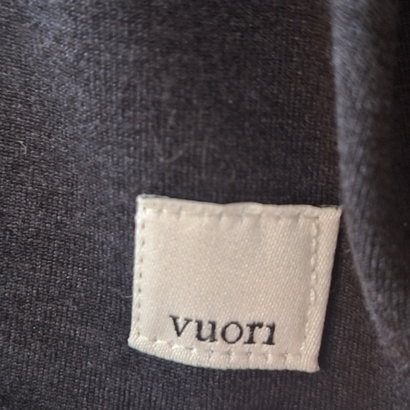 VUORI Halo Crew Pullover Black Activewear Yoga Women’s Size L - Picture 3 of 5